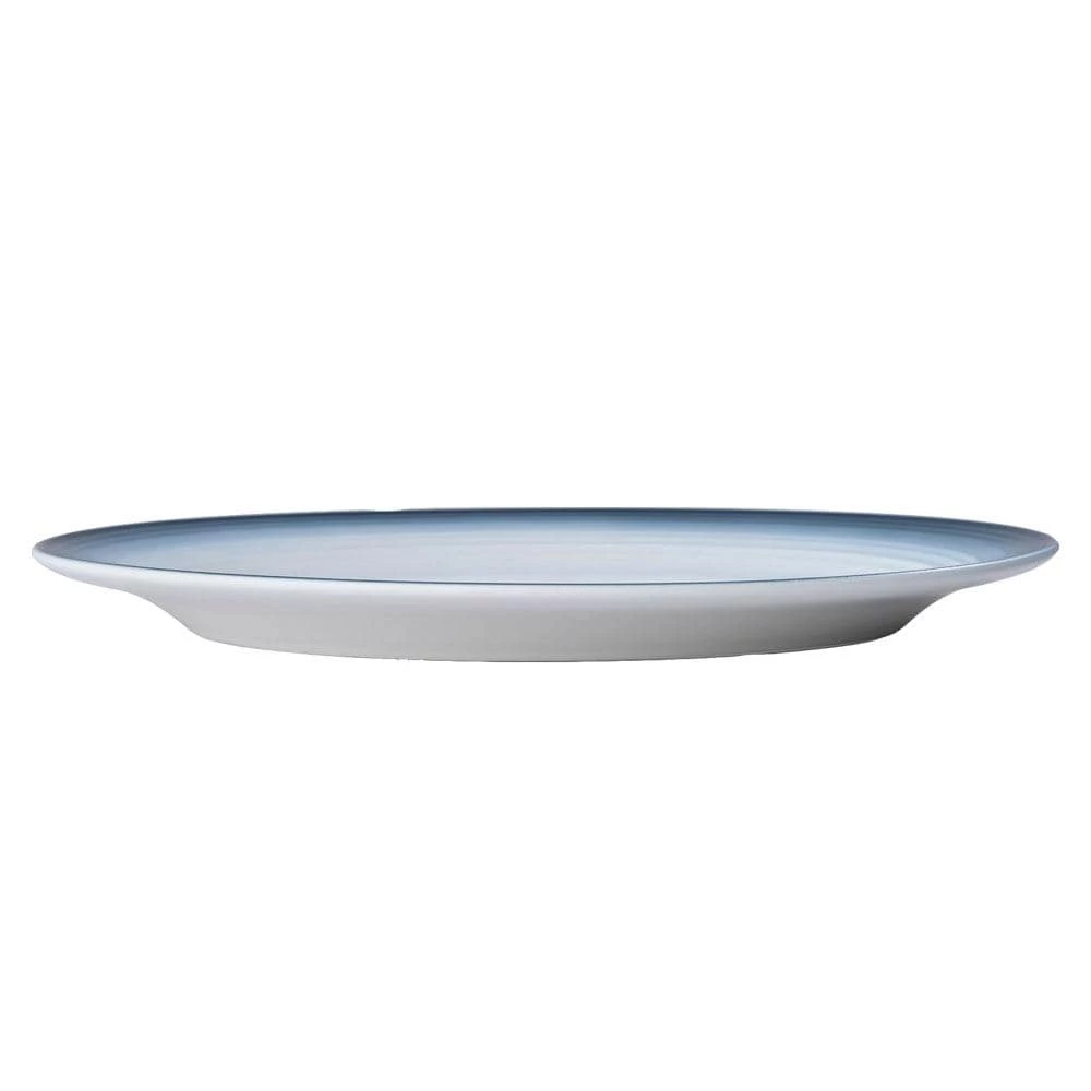 Discount 👍 Mikasa® Swirl Ombre Blue Oval Platter 🎁 - Image 2