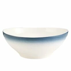 Hot Sale 😉 Mikasa® Swirl Ombre Blue Vegetable Bowl 😀