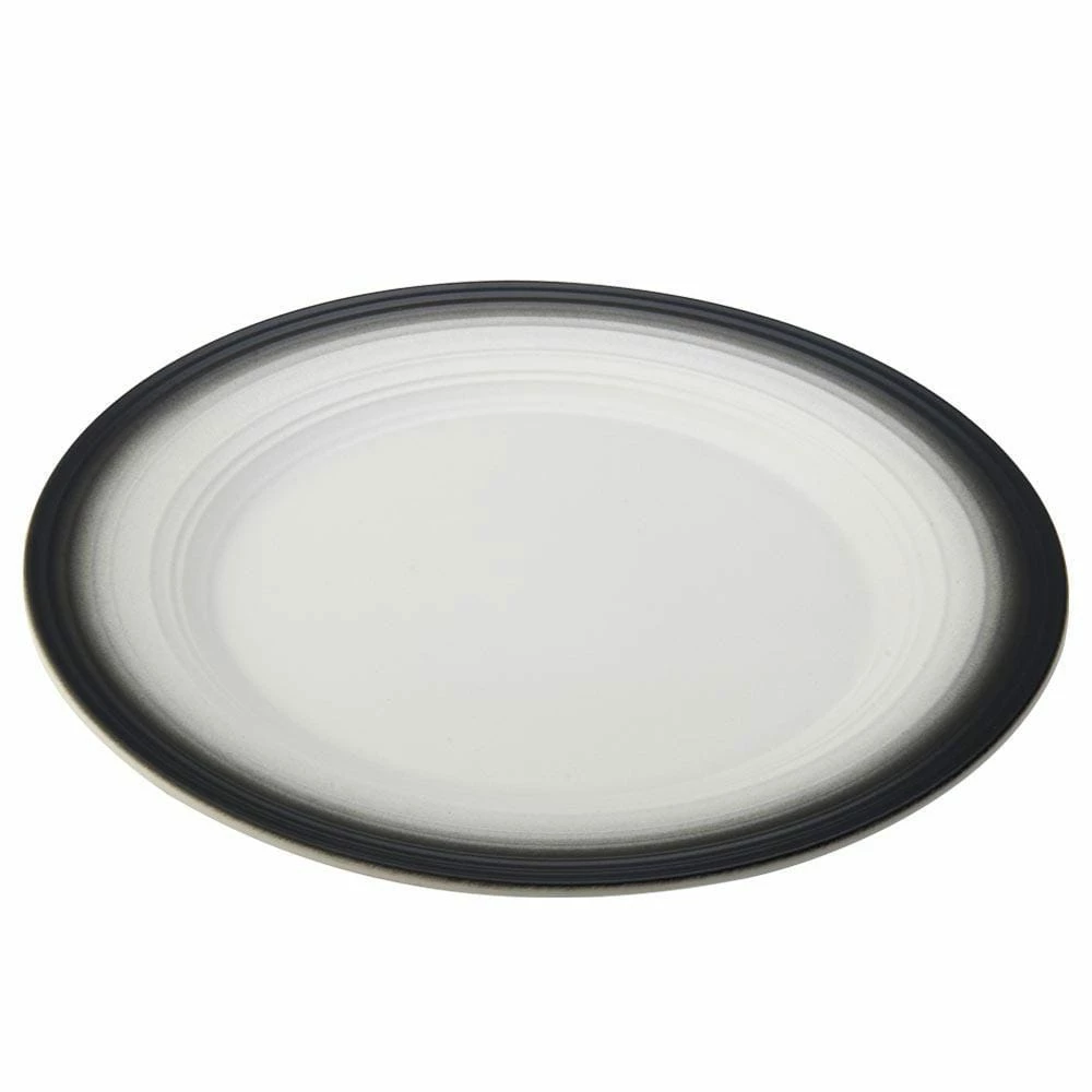 Best Sale ⌛ Mikasa® Swirl Ombre Graphite Round Platter 🌟 - Image 2