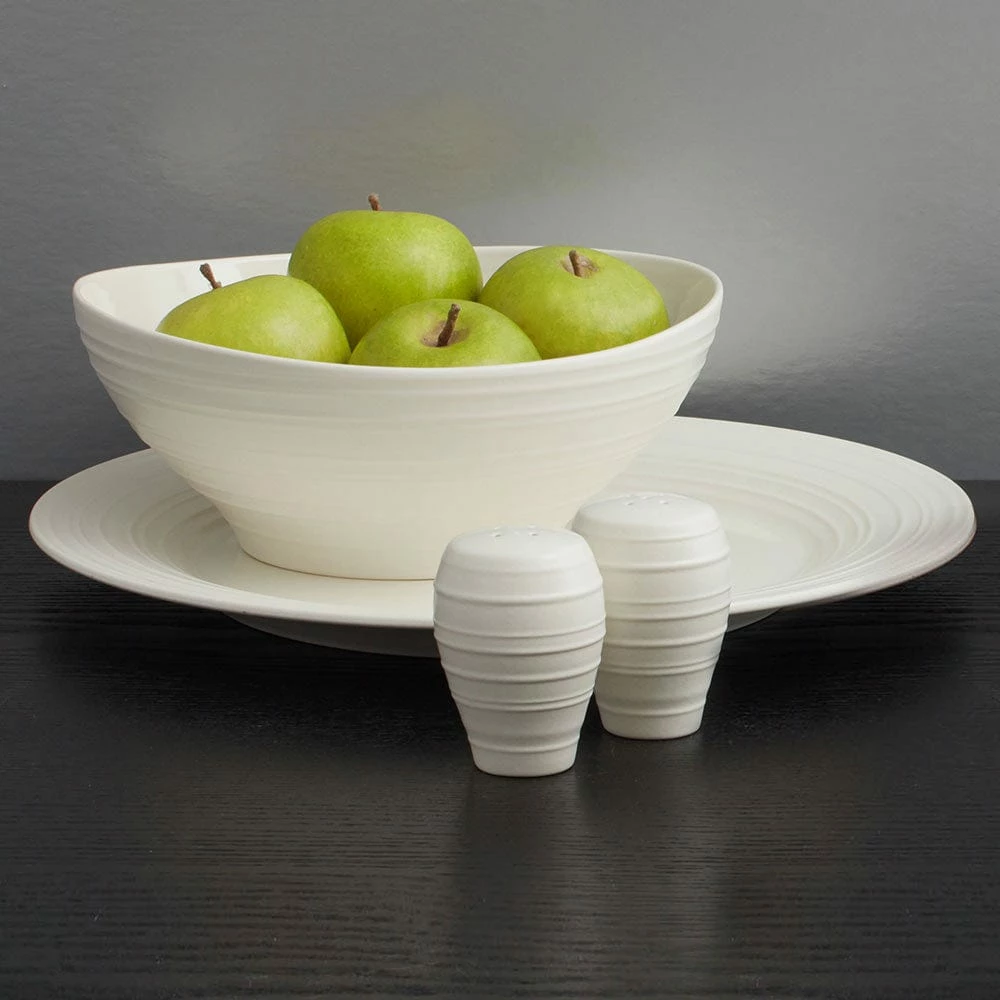 Hot Sale 🧨 Mikasa® Swirl White Vegetable Bowl 🥰 - Image 2