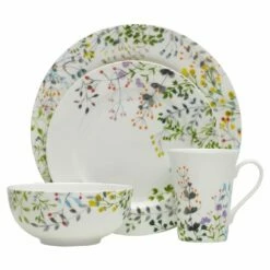 Outlet 🥰 Mikasa® Tivoli Garden 16 Piece Dinnerware Set, Service for 4 👍