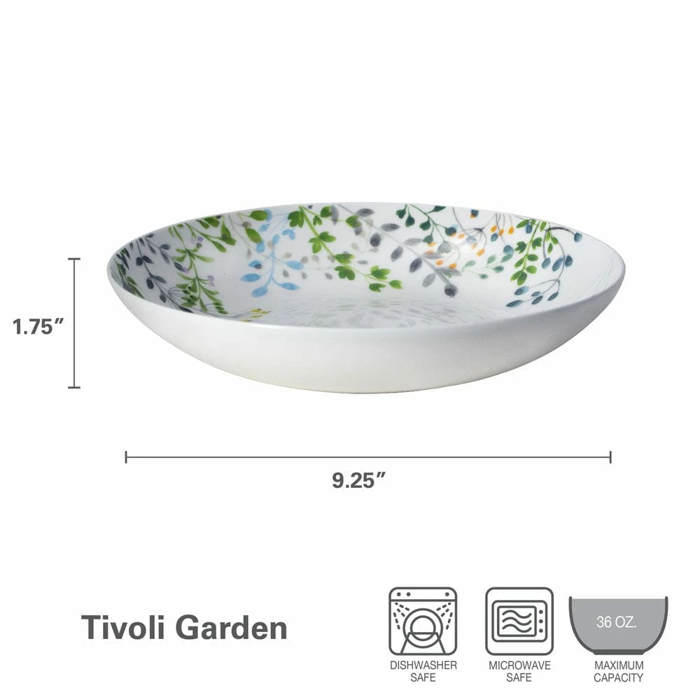 New ⌛ Mikasa® Tivoli Garden Set of 4 Pasta Bowls 😀 - Image 6
