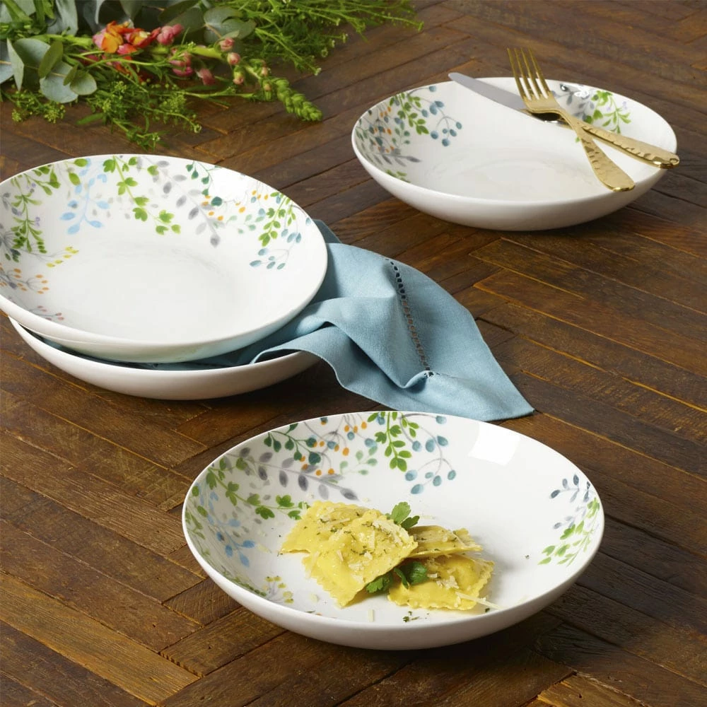 New ⌛ Mikasa® Tivoli Garden Set of 4 Pasta Bowls 😀 - Image 2
