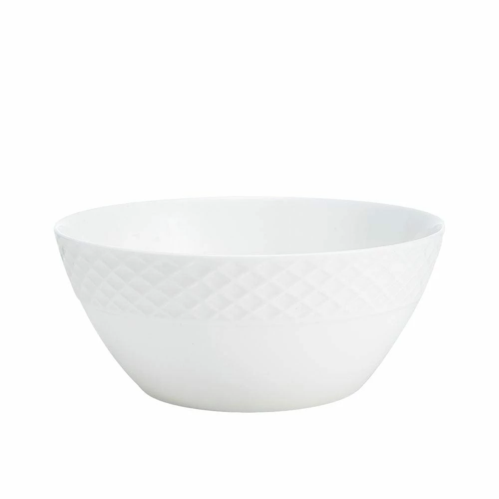 Deals ❤️ Mikasa® Trellis White Set of 4 Soup Cereal Bowls 🎁 - Image 2